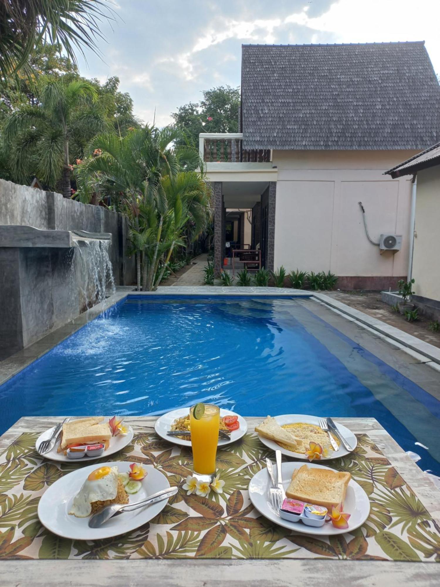 Kusuka Bungalow Gili Trawangan Eksteriør billede